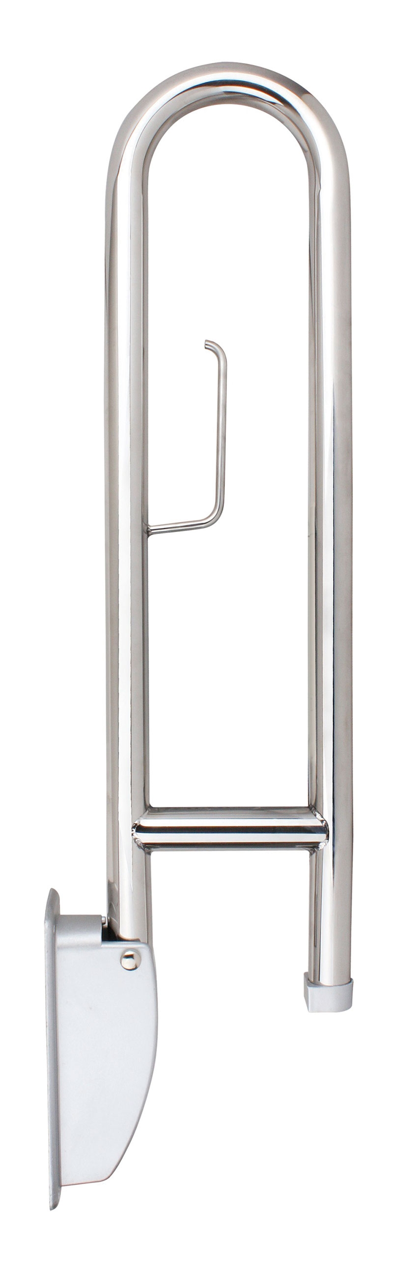 Barra apoyo abatible para duchas GME plegado vertical