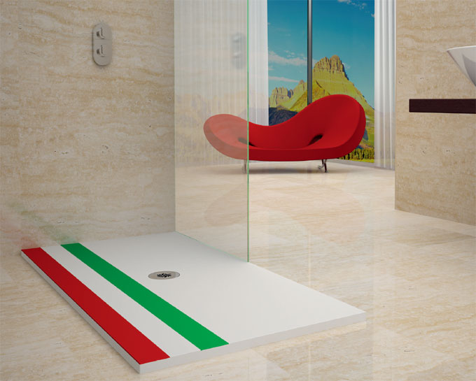 Plato de ducha Syan Paises Italia