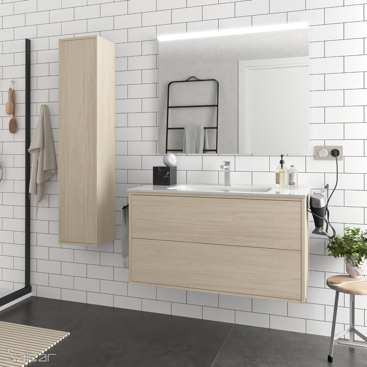 Mueble de baño Salgar Optimus 1000 Nordick