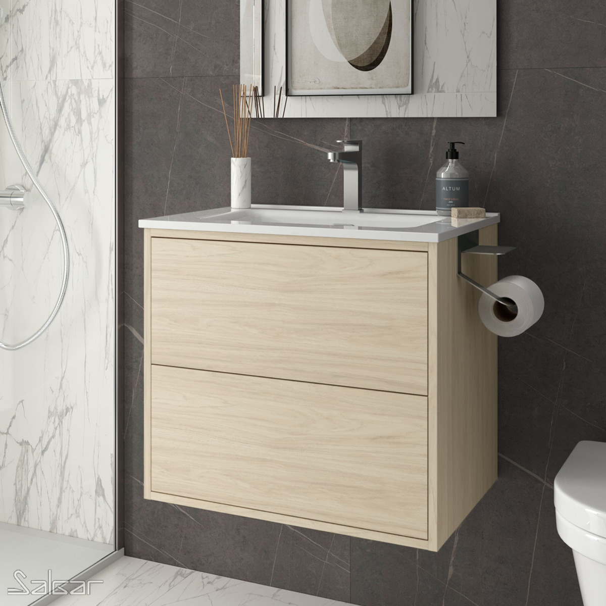 Mueble de baño Salgar Optimus 600 Nordick